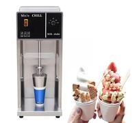 XNXYSMKJ Mixeur à Glaces Professionnel. 3400 TR/Min Machine à mélanger Le Yaourt en Acier Inoxydable, avec 3 gobelets à Main, Vitesse réglable, mixeur Automatique pour Milkshake de 500W