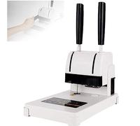XNXYSMKJ Relieuse Manuelle,Machine à Relier Les Bons Financiers,Capacité de poinçonnage de 30mm,Poinçonneuse Manuelle de comptabilité sans Fil Tube de rivetage thermofusible