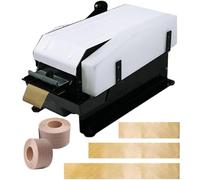 XNXYSMKJ Scellage de Carton en Papier Kraft Humide, Machine à découper Le Ruban électrique, Distributeur de Ruban en Papier gommé activé par l'eau électronique Robuste, pour Carton