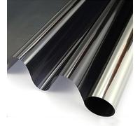 XNXYZABCE PrivacyMirror OneWay Isolation de fenêtre Écran Solaire HeatControl Réfléchissant Multicolore MultiTaille(B,70x500 cm)