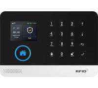 XNY Alarme Maison sans Fil 4G, sans Accessoires, WiFi Alarme Sécurité Système Cambrioleur, 120dB Alarme Maison connectée 2.4GHz - Compatible avec Alexa, Google Assistant (XNY-103)