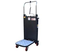 XNYXLPP Chariot de Monte-escaliers Diables électriques à chenilles pour Monter Les escaliers avec 4 Roues Chariots à Main pour Monter Les escaliers alimentés par Batterie Chariot Dolly (A)