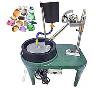 XNYXLPP Machine à facettes pour Pierres précieuses, équipement lapidaire pour polisseuse de Roche de 8 Pouces avec Vitesse réglable de 2800 TR/Min, Machine de découpe de Pierres précieuses (Normal)