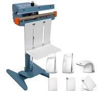 XNYXLPP Scelleuse à Impulsion à pédale avec coupeur, Machine à sceller Les Sacs en Plastique, 350/450/650/800MM, Machine à sceller Les Sacs en Plastique, Machine de découpe (Singlesidesealing 800MM)