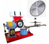 XNZJHPP Affûteuse de Lames de scie Circulaire électrique puissante, Angle réglable, 370 W, 2580 TR/Min, Injection d;Eau, idéale pour la Coupe du Bois et du Plastique, affûteuse Multi-Outils