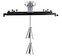XNZJHPP Mélangeur électrique à Couple élevé pour cuve de 1000 L - Équipement de mélange de Peinture et d;Encre avec hélice Repliable et Support de Suspension (3cylinders)