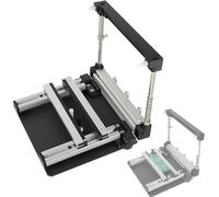 XNZJHPP Table d'impression de pâte à souder en Maille d'acier Haute précision - Station Manuelle de sérigraphie de Petit Format avec épaisseur réglable et raclette pour l'assemblage (20cm)