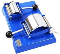 XNZJHPP Tester de flexibilité du Film de Mastic, testeur de Pliage du Mastic, avec moules R25 et R50, diamètre d'arbre 50/100 mm, pour l'industrie de la Peinture et du revêtement