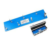 XNZJHPP Testeur de Flexion de Film de Peinture, testeur de flexibilité à mandrin cylindrique, Structure entièrement métallique, Longueur d'arbre de 35 mm pour Le Test de revêtements et de Vernis