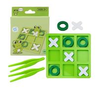 XO Board Games - Interactive Educational Desktop Game, Engagement Family Travel Party Entertainment | Game Night Activity System, Adults Kids Learning Challenge, Compact Portable Design, Durable Play