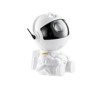 XO Projecteur LED CF4 Astronaute Étoile et Galaxie Blanc avec Télécommande Câble USB