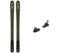 XO Skis - Fixations de ski alpin - Pack Xo V21 Tuscany Olive Green Tea 2025 - Kaki Kaki 160 cm,184 cm