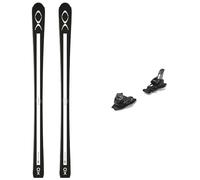 XO Skis - Fixations de ski Alpin - Pack XO V3 L Black White 2024 - Noir Noir 172 cm