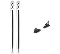 XO Skis - Fixations de ski alpin - Pack XO V7 L White Black 2025 - Blanc Blanc 154 cm