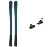 XO Skis - Fixations de ski Alpin - Pack Xo V7 Old Teal Blue 2025 - Bleu Bleu 166 cm,172 cm