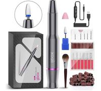 Xoali Ponceuse Pour Ongles, 25000 Tr-Min Lime À Ongles Electrique 12 En 1, Ponceuse Pour Ongles Professionnel, Kit De Coupe-Ongl59
