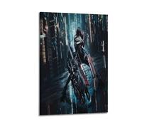 XOEDWOVM Gungrave G.O.R.E Game Poster décoratif sur toile murale et image d'art moderne pour chambre à coucher (40 x 60 cm)