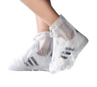 XoeLLe Surchaussures Lavable Surchaussures Impermeables Couvre Chaussure Impermeable Réutilisable Antidérapantes Fermetures Bottes pour Hommes et Femmes PêcheSports de Plein Air (L)