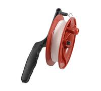 Xoeryoy 1 Set Winder Winder Wind Kite String Winding Reel Roue avec 100 m de chaîne