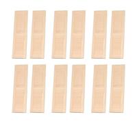 Xoeryoy 12 pièces Volets de Maison de poupée Classique en Bois Mini 1 12 Meubles Maison poupée 4, 5x1, 3x0, 2 Pouces fenêtres drôles Bricolage Meubles poupées pour Enfants