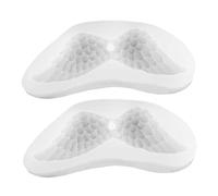 Xoeryoy Angel Wings Silicone Moule Résine Epoxy Molulds Casting Moule pour Bricolage Bijoux Craft Fabriquant 2PCS
