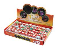Xoeryoy Anneau Flash coloré 50 pièces, anneaux lumineux de noël qui brillent dans la nuit, lumières de doigt, cadeaux fête noël pour enfants et adultes