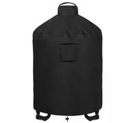 Xoeryoy Housse de Barbecue Ronde étanche 35, 4 x 48 cm avec Sangles Coupe-Vent et bouches d'aération, Tissu Oxford 600D Robuste pour barbecues de 24 Pouces