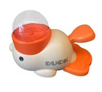 Xoeryoy Jouet de Distributeur de friandises pour Chiens, Jouet mangeoire à Chiens interactif en Forme Canard Mignon avec 3 couvercles prières, Distributeur friandises pour Animaux compagn