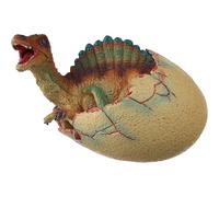 Xoeryoy Jouet d'éclosion d'œufs de Dinosaure - Jouets spinosaures réalistes avec Peinture détaillée, modèle de Dinosaure en Plastique pour Jeu éducatif pour Enfants, décoration gâteau et Statue co