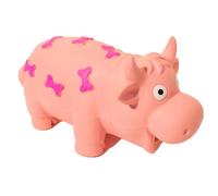 Xoeryoy Jouets de Chien grincement, 6, 5x3, 5x3, 4 Pouce Mignon Forme de Cochon, Latex sûr Interactive Chien mâcher des Petits Animaux Compagnie Moyens