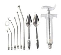 Xoeryoy Kit d'alimentation des Oiseaux pour bébés 20 ML Manuel Baby Bird Oftialing Seringe avec 6 Tubes à échelle de Chiots lavables détachables pour Chaton de Chaton