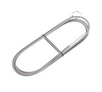 Xoeryoy Kit de Nettoyage de vessie d'hydratation, kit Nettoyage vessie d'eau en Acier Inoxydable 39, 4 Pouces avec Brosse, Brosse Tuyau Flexible pour réservoirs 'hydratation