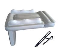 Xoeryoy Lit d'avion pour Tout-Petits, lit d'avion Gonflable pour Enfants avec Ceinture de sécurité réglable, Matelas de Voyage Portable pour Les Tout-Petits sur Les Vols, Les Voitures, Les Trains