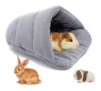 Xoeryoy Lit pour Hamster, Maison pour Cochon d'Inde, lit d'hiver Chaud pour Petits Animaux, Grotte, Sac de Couchage pour écureuils