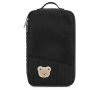 Xoeryoy Organisateurs de sacs à couches, pochette de rangement pour sac à couches, rangement en maille matelassée en forme d'ours dessin animé, cube pour le voyage, organisation des essentiels et des