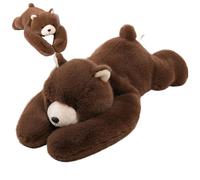 Xoeryoy Ours lesté 17, 7 Pouces Oreiller en Peluche Doux en Forme d'ours lesté Mignon pour Enfants et Adultes