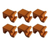 Xoeryoy Piets en Pot de 6 pcs pour jardinière extérieur, Pieds de résine Stable aident la Ventilation Drainage Accessoires Jardinage faciles à Nettoyer pour intérieur extérieur