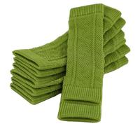 Xoeryoy Protecteur du coude de Chien 8pcs Tricot en Tricot pour Les Jambes de Chien pour Les Petits Chiens Chiens Moyens Bas Chiots, L