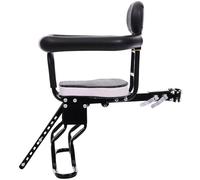 Xoeryoy Siège de vélo pour Les Enfants sur Le siège de vélo à Bascule monté Avant Facile à Installer avec Dos, pédale Pied, pièce jointe Rapide pour Les Enfants 2 5 Ans, Style 2