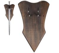 Xoeryoy Support Mural d'épée, Support d'épée en Bois, Mural Katana réglable, Katana de 10, 5x6, 3 Pouces