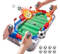 Xoeryoy Table de Baby-Foot avec lanceurs à Double Commande et Tableau de Bord - Jouets Football pour 2 à 4 Joueurs pour Enfants et Adultes, Jeux Football passionnants pour la Maison Les fêtes