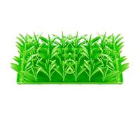 Xoeryoy Tapis de snichle, Tapis de Littoral d'herbe Verte en Silicone pour Chiens, Nourriture Lente respectueuse l'environnement pour la Recherche Nourriture et Le soulagement du Stress