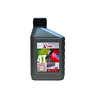 X'OIL - Huile 4T Multigrade 10W40 API SJ/CF - Pour Tondeuse, Tondeuse Autoportée, Tracteur Tondeuse, Motoculteur - 2 Litres, Noir
