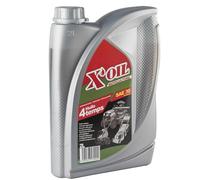 X'OIL - Huile 4T - SAE 30 API SJ/CD JASO MA - 2 Litres (L'emballage de l'article peut varier), Marron