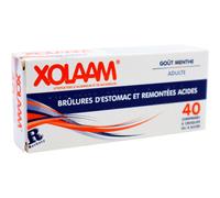 Xolaam Douleurs Brûlures Aigreurs De L’Estomac 40 Comprimés À Croquer Ou À Sucer