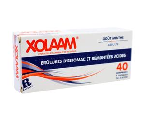 Xolaam Douleurs Brûlures Aigreurs De L’Estomac 40 Comprimés À Croquer Ou À Sucer
