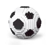 xolear Kits de Construction de Football, 850 Pièces Puzzle 3D Ballon Foot Sets de Jeux de Construction Idéal comme Cadeau pour Les Fans de Football, Les Amateurs de Jeux