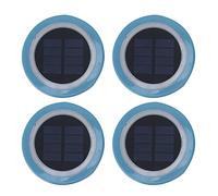 Xolsurg 4pcs Solaire Flottant lumières LED Piscine Lampe Solaire Paysage lumière pour l'extérieur