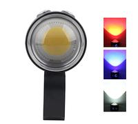 Xolsurg Lampe de poche LED 400lm sous-marin de plongée à la plongée Torche de lumière pour la photographie vidéo