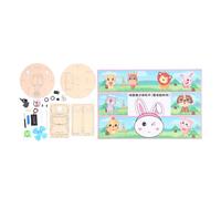 Xolsurg Robot Vacuum Toy Kit de Science de balayeur en Bois pour Les Enfants